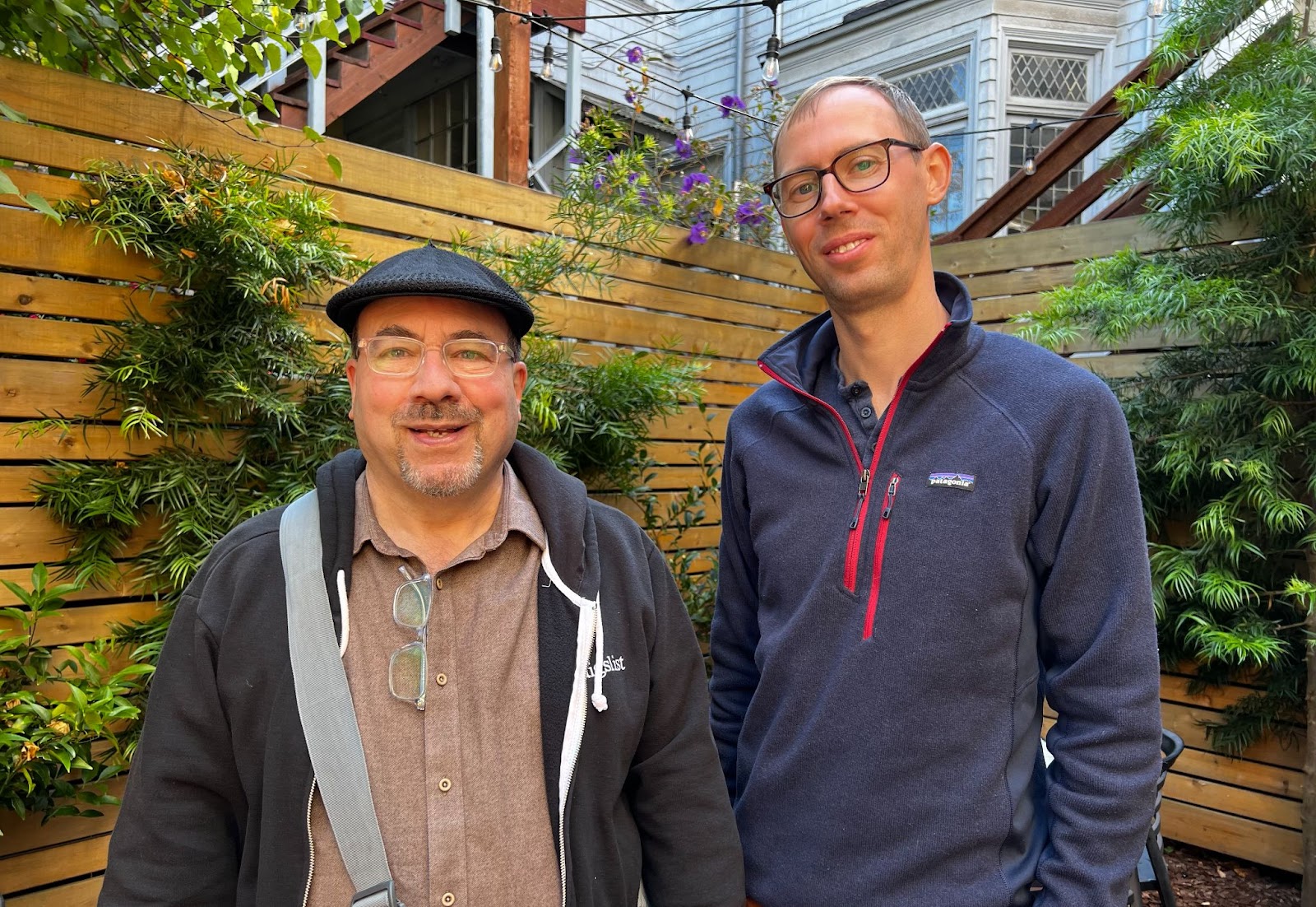 Craig Newmark, founder of craigslist and Craig Newmark Philanthropies, and Josh Aas, co-founder of Internet Security Research Group